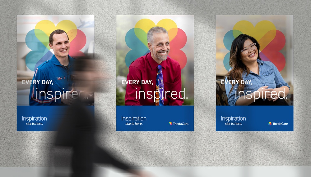 inspiration starts here hallway posters