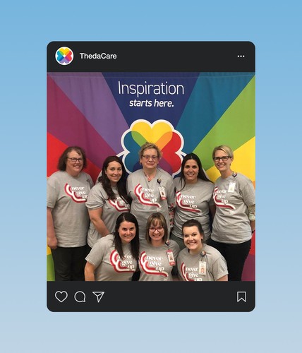 inspiration starts here social media backdrop