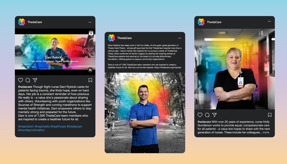 inspired to social media posts