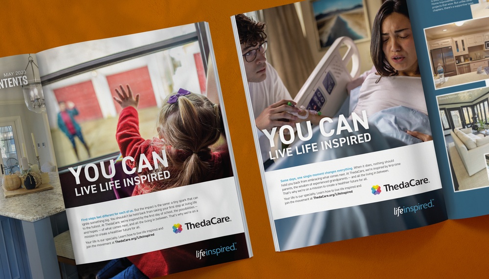 What if we told you magazine print ads showing a girl waving on the school bus and a mother in labor